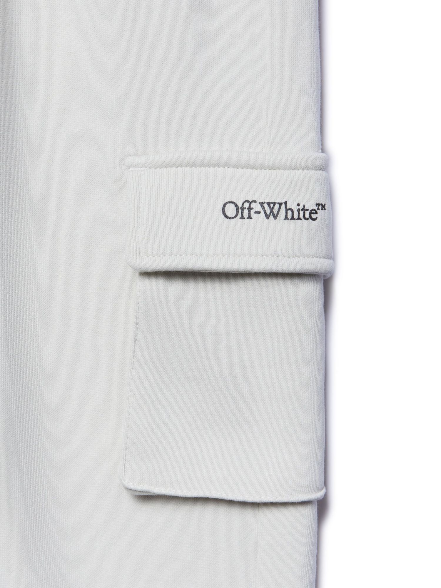 Off-white Diagonal Bookish Sweatpants In White