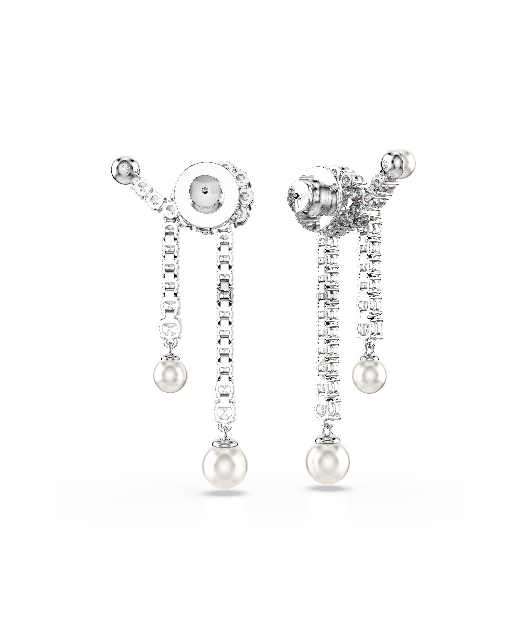 SWAROVSKI MATRIX PENDANT EARRINGS