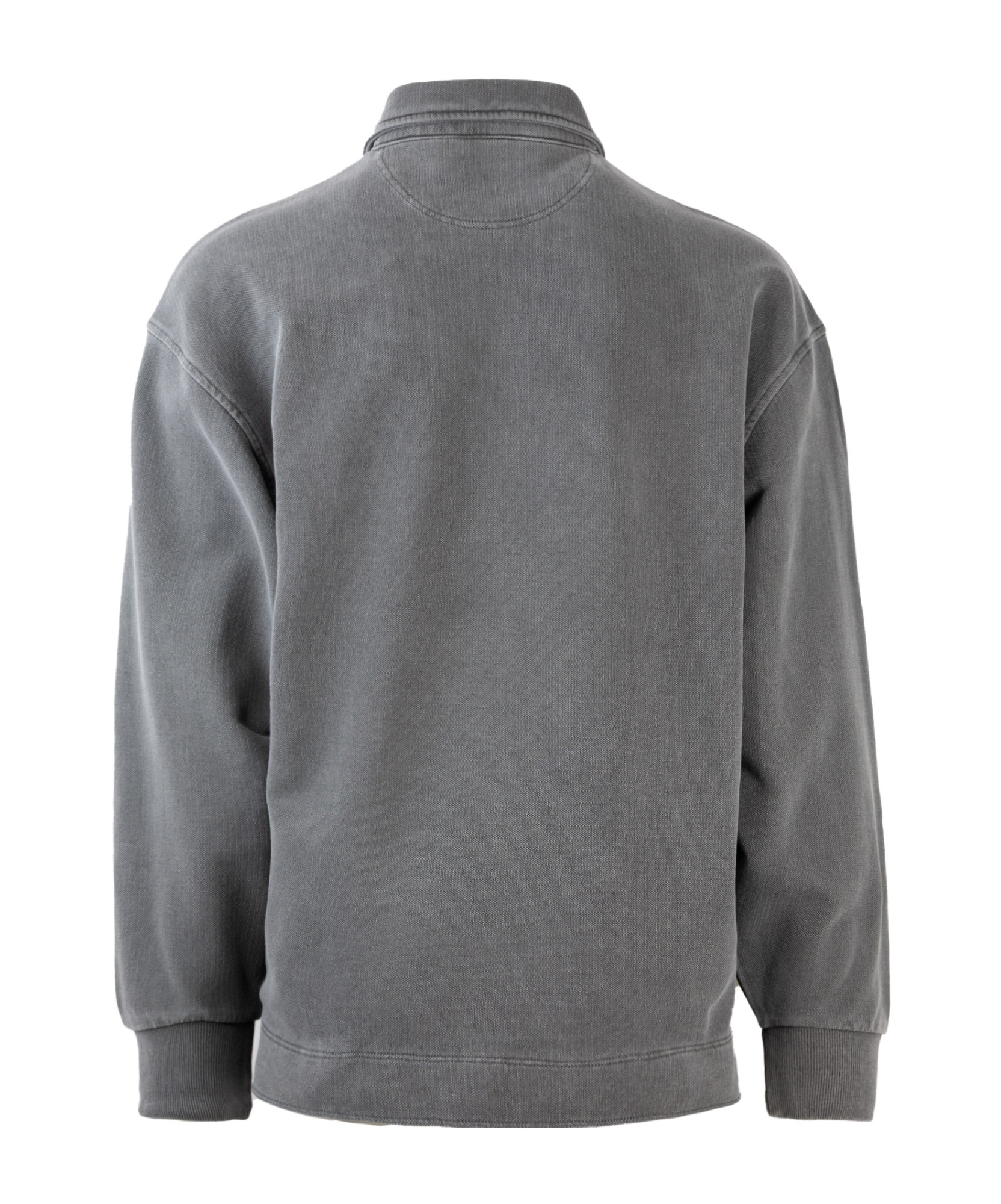 Carhartt Embroidered Script Sweatshirt Ribbed Cuffs In Gray