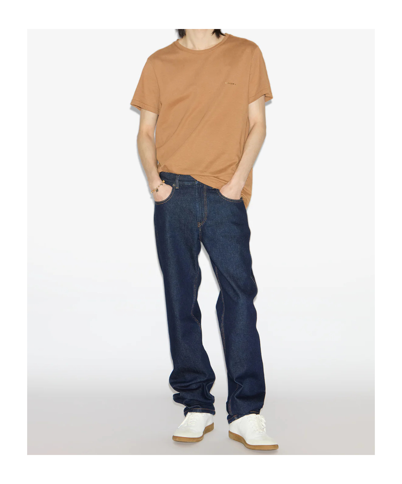 Isabel Marant Zafferh T-shirt In Brown
