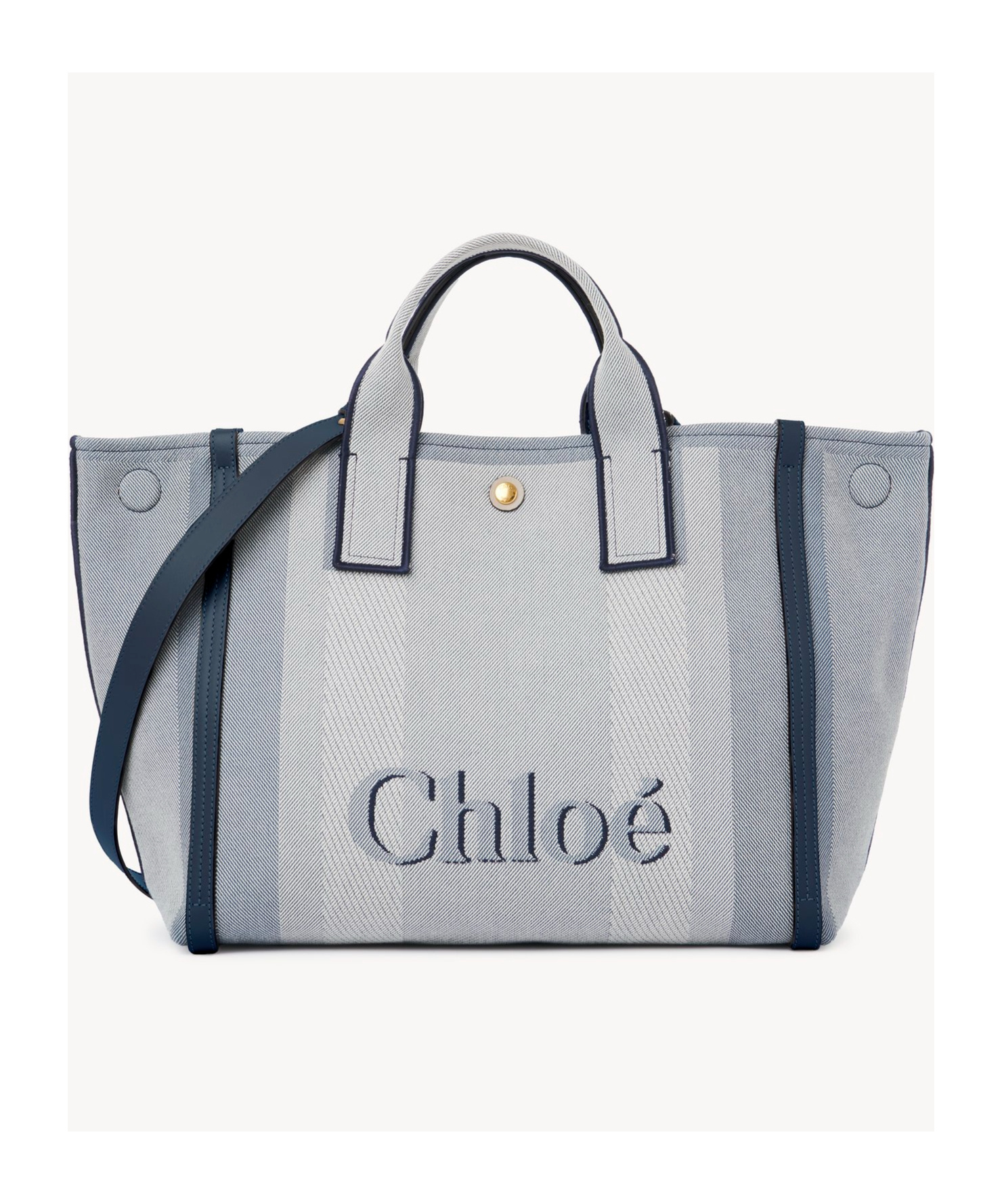 Chloé Carry Tote Bag In Gray