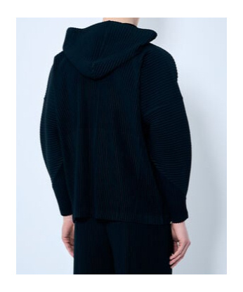 Shop Issey Miyake Mc December Hoodie In Black