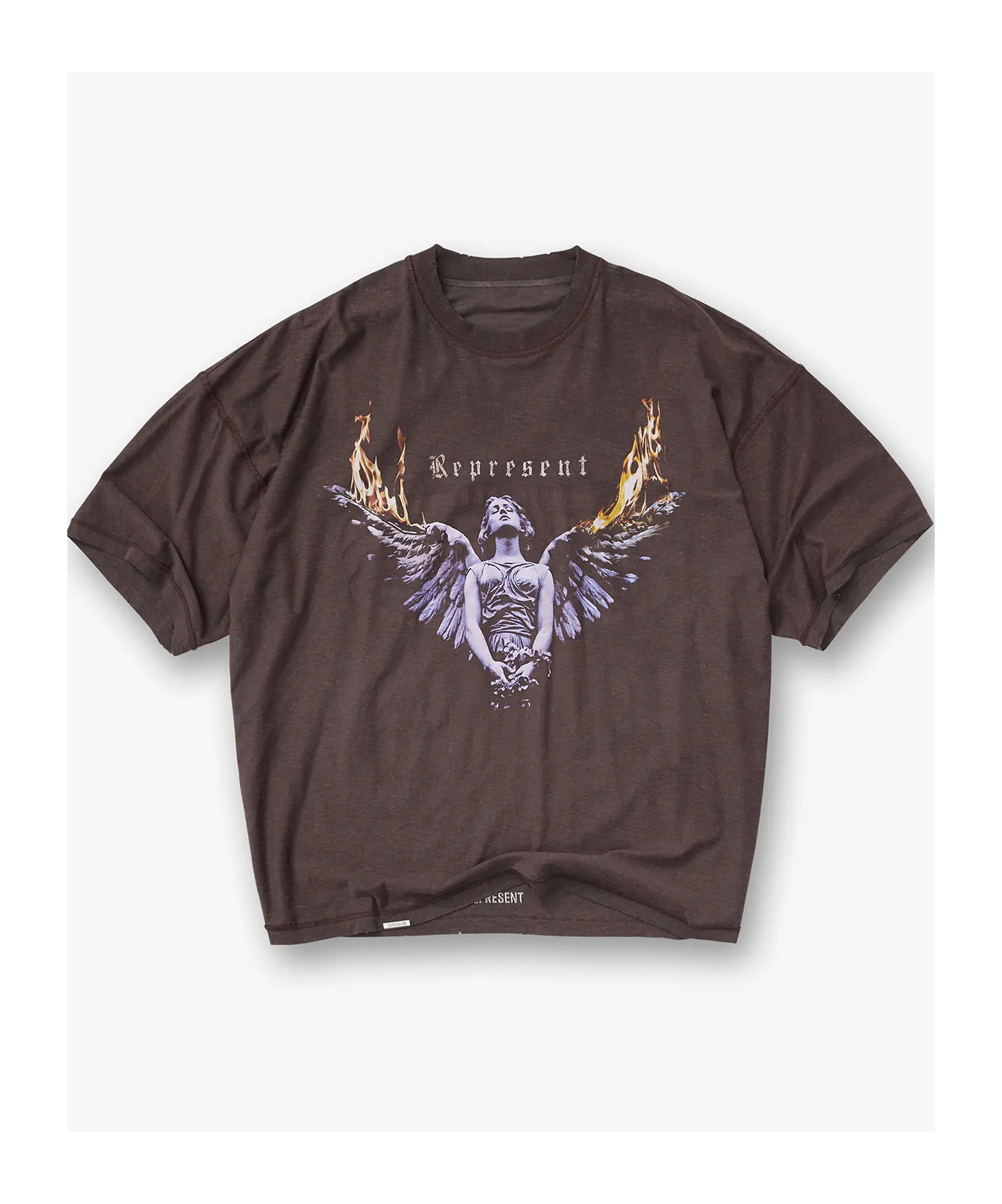Represent Living Legacy Graphic T-shirt In Brown