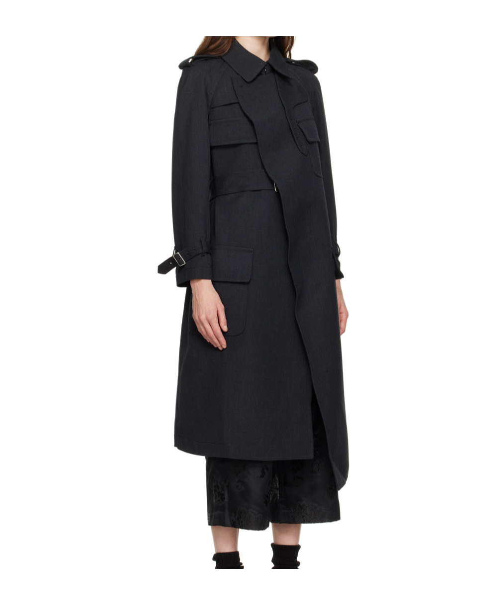 COMME DES GARÇONS LONG-SLEEVED COAT