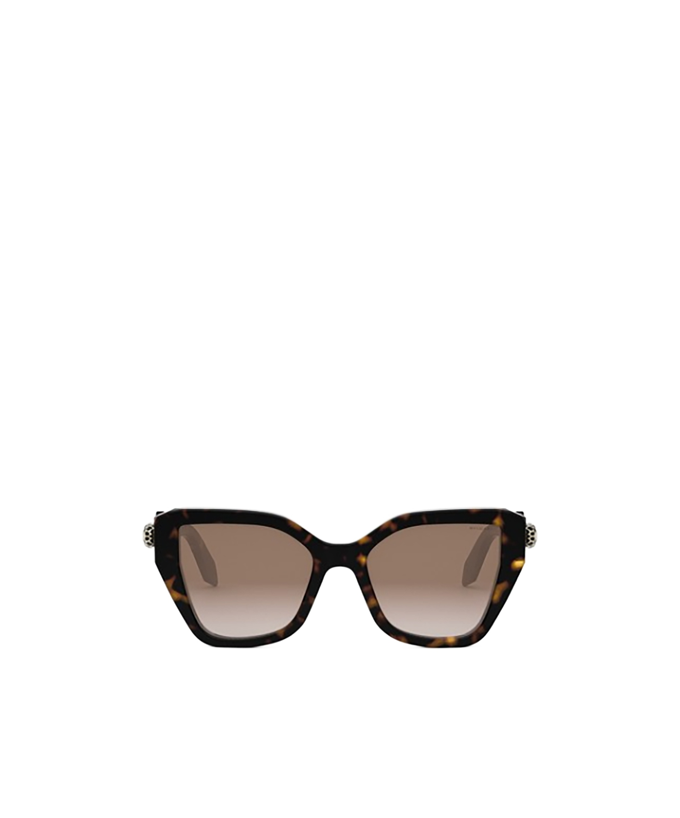 Bvlgari Bulgari Butterfly Frame Sunglasses In Brown