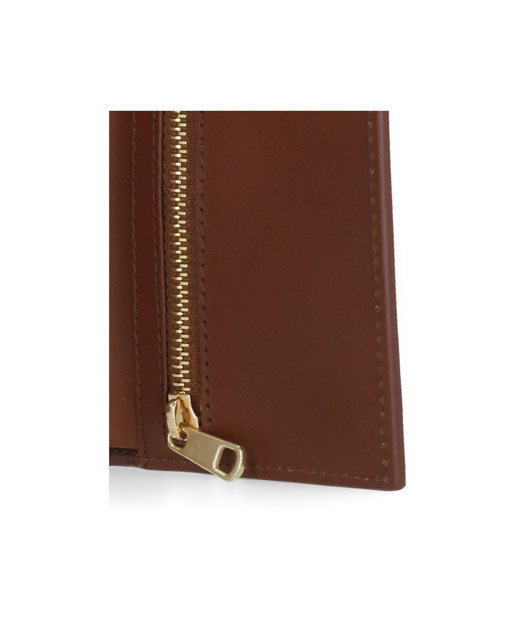 Apc Noa Tri-fold Leather Wallet In Brown