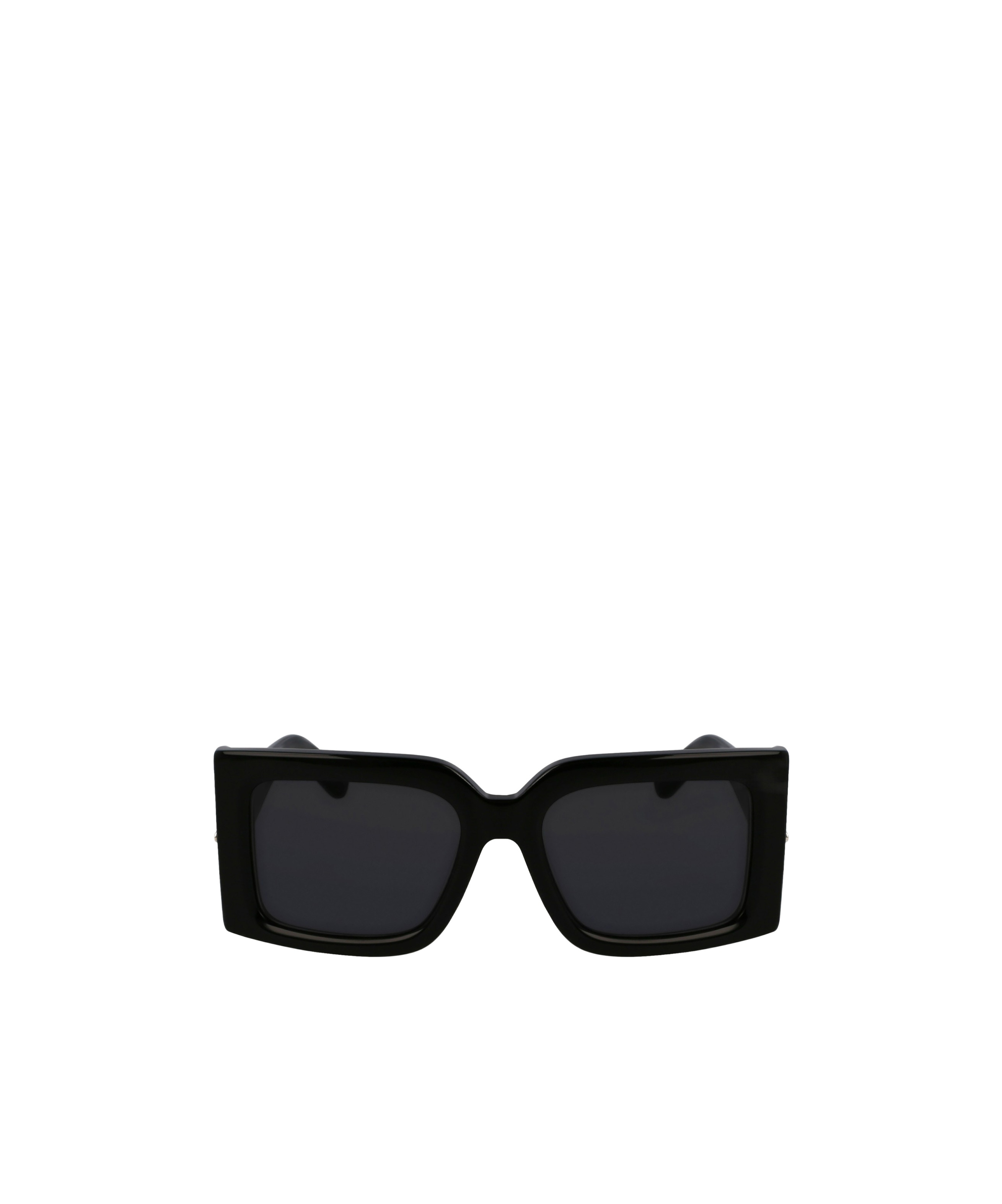 Ferragamo Geometric Sunglasses. In Black