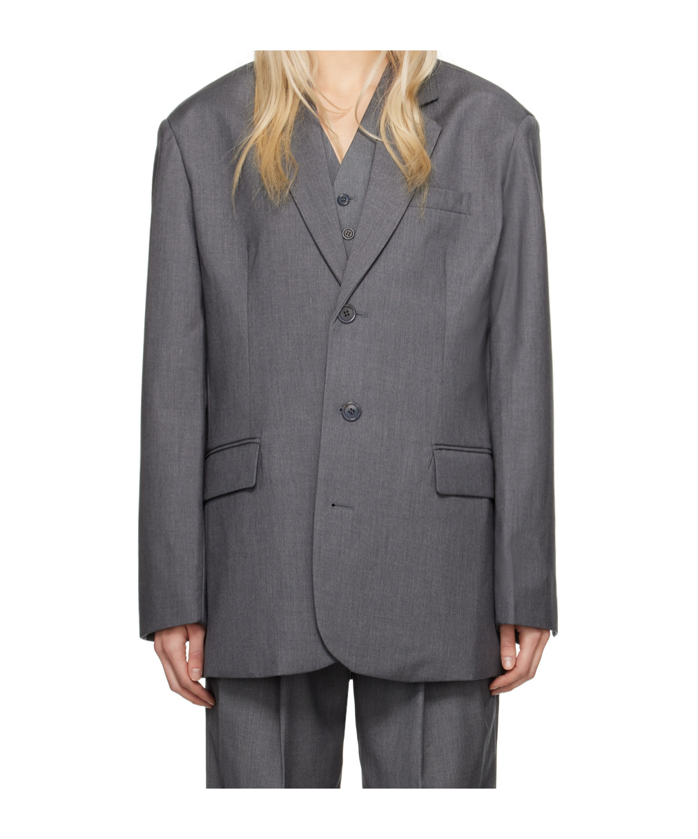 The Frankie Shop Gelso Oversized Tencel Lyocell-blend Blazer