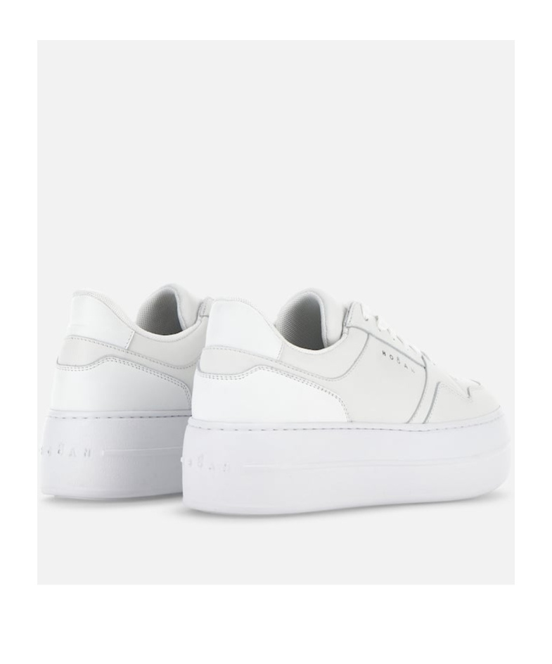 Hogan Platform Skyscraper Sneakers With In White