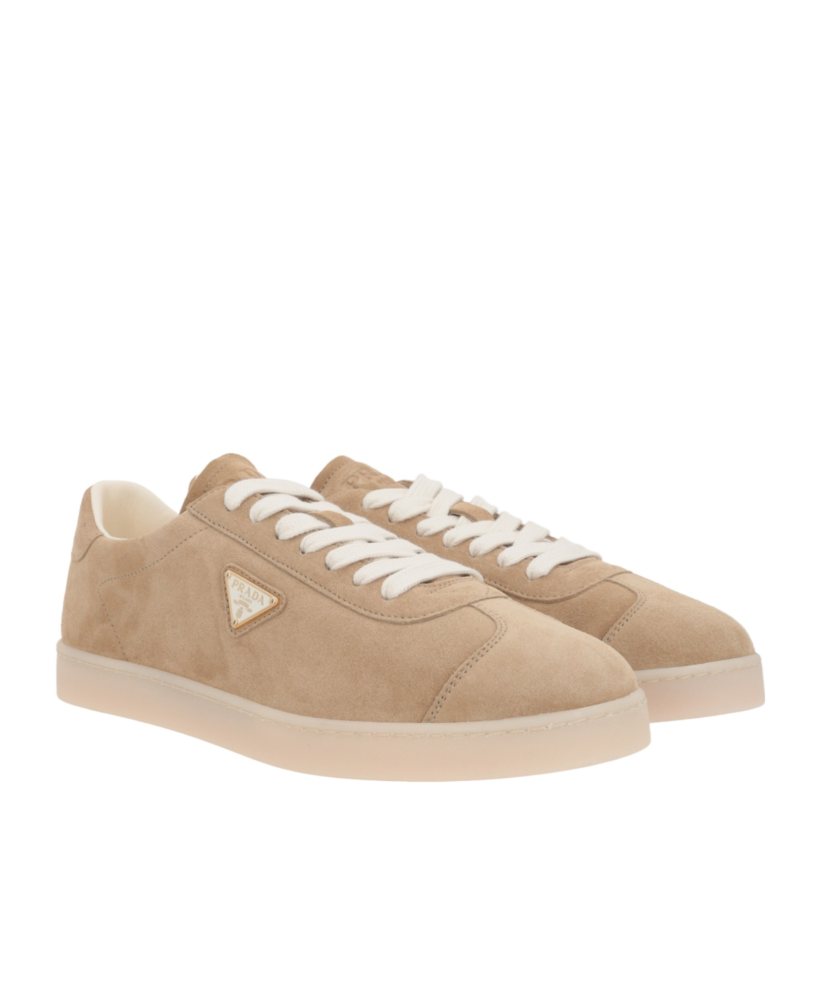 Prada Laced Up In Brown