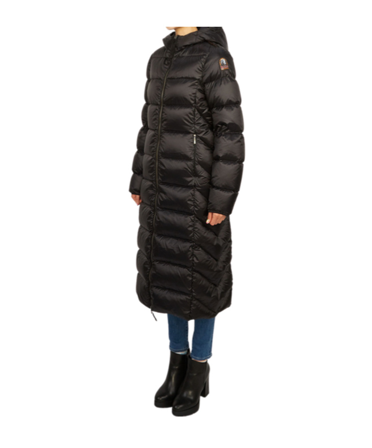Parajumpers Long-sleeved Down Jacket In Black