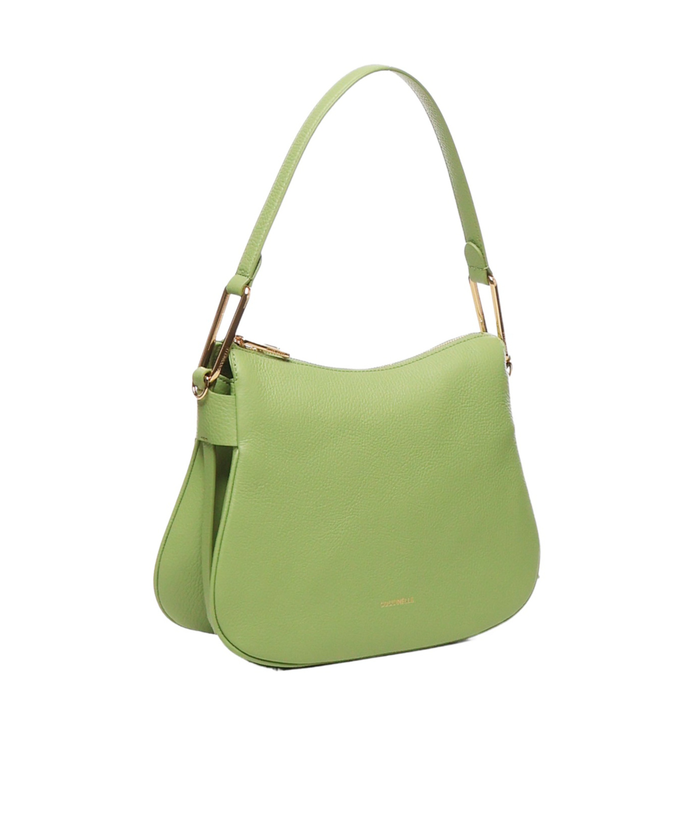 Shop Coccinelle Small Magie Soft Shoulder Bag In Green
