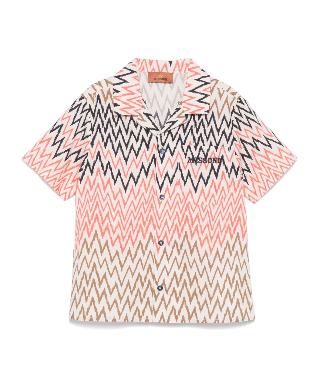 Missoni Shirt With Embroidery In White