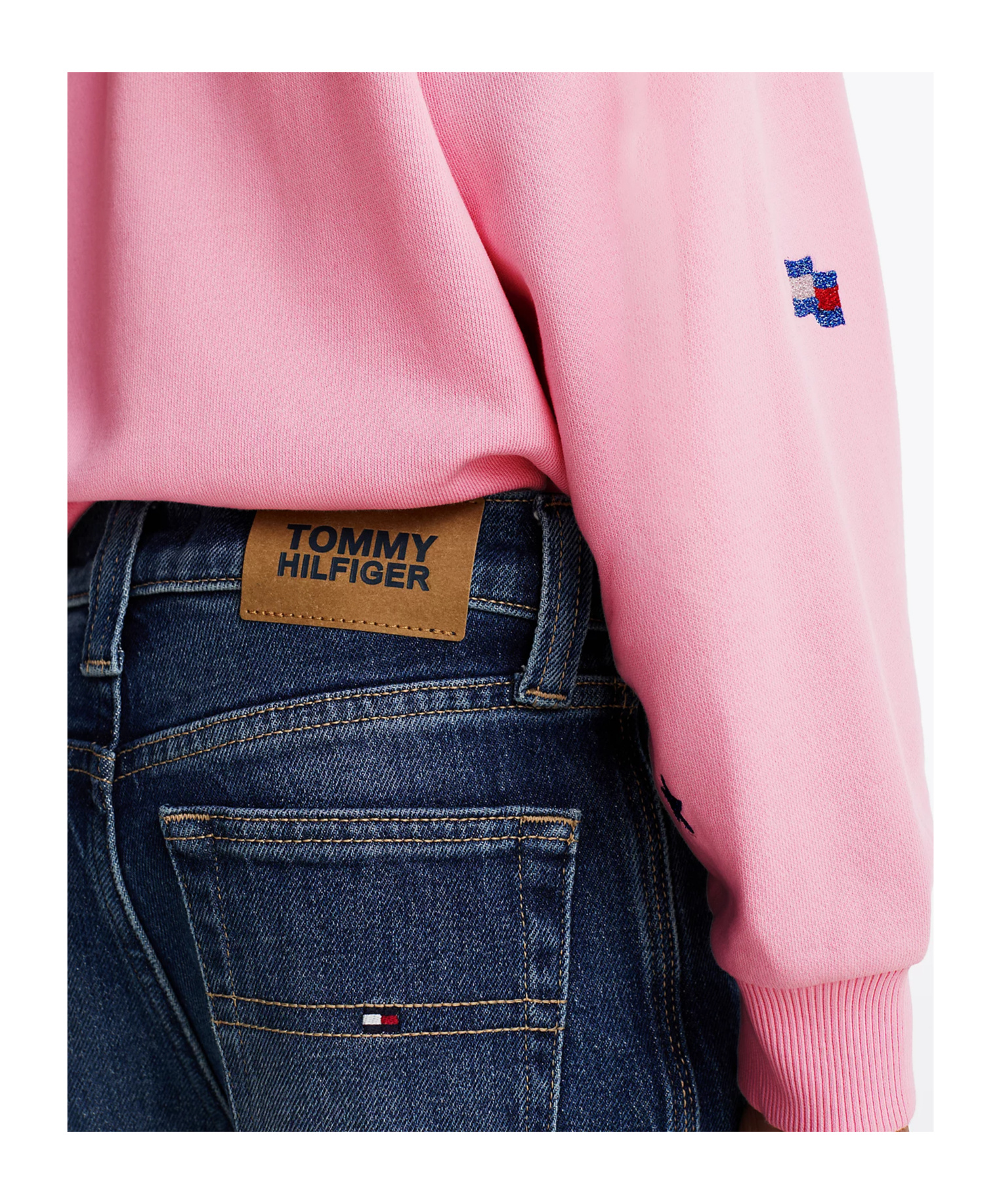 TOMMY HILFIGER WIDE LEG JEANS