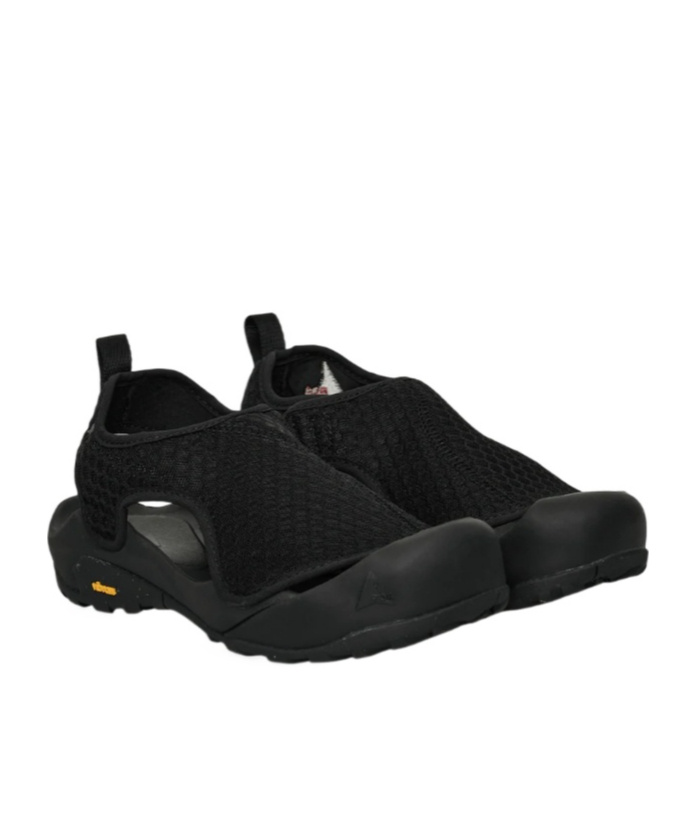 Shop Roa Arpy Sandals In Black