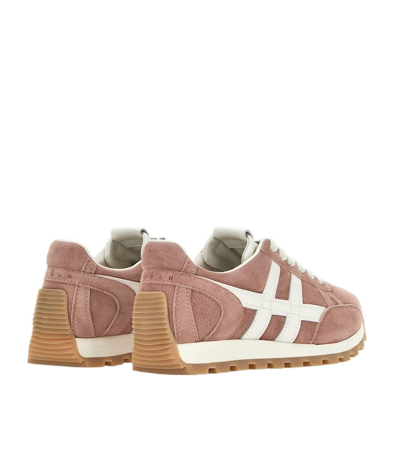 Hogan Women's 86er Suede Sneakers In White