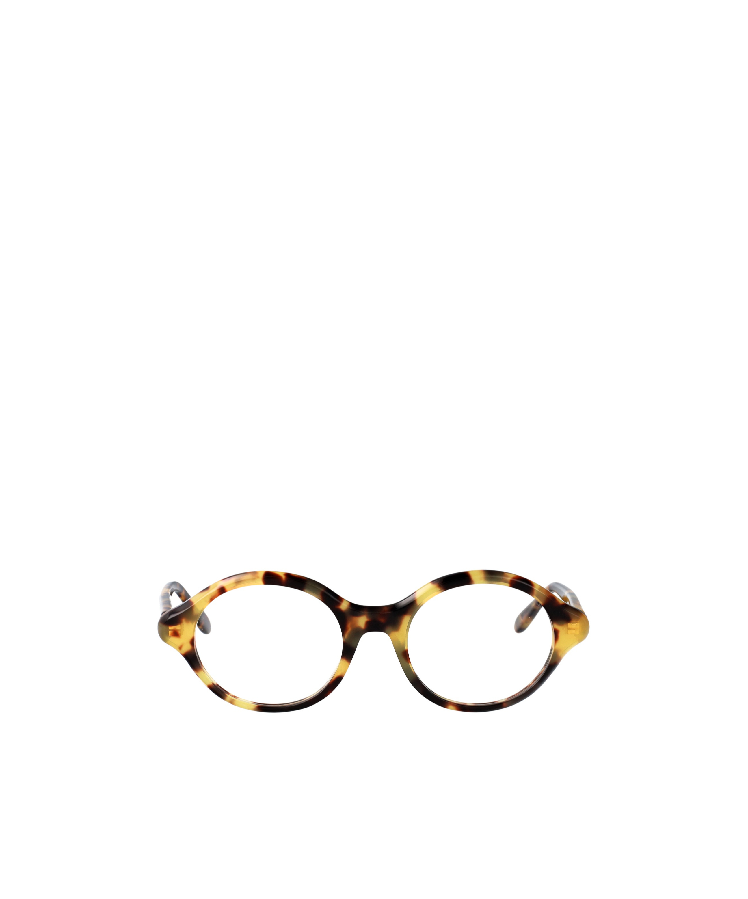 Loewe Epsilon Slim Round-frame Acetate Glasses In Brown