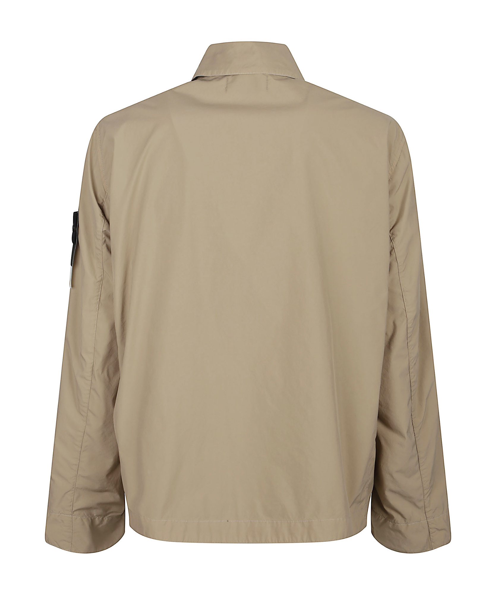 Stone Island Compass-badge Jacket In Sand Beige