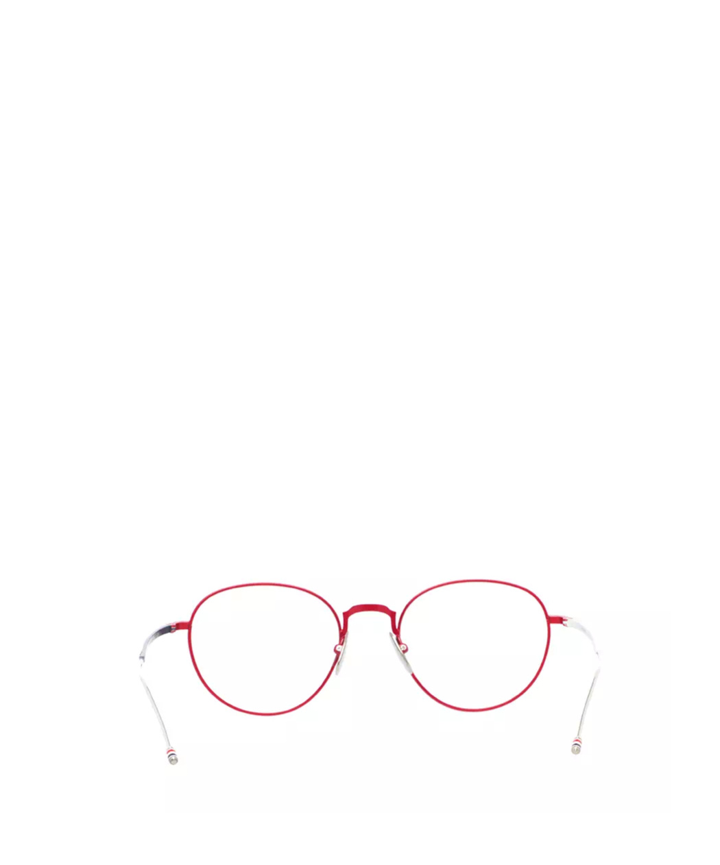 Thom Browne Logo Flat Mirror In Red