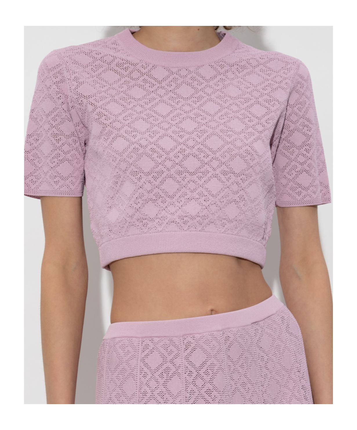 Givenchy Logo-embroidered Crewneck Sweater In Pink