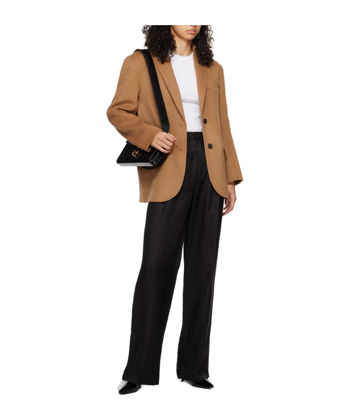 ANINE BING QUINN SINGLE BREASTED BLAZER