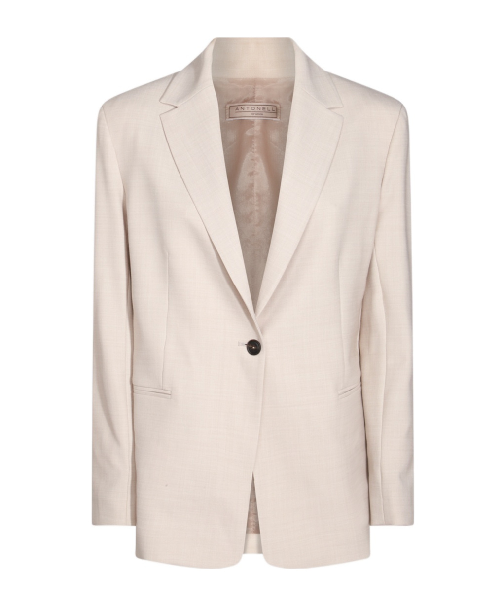 Antonelli Single-button Blazer In Pink