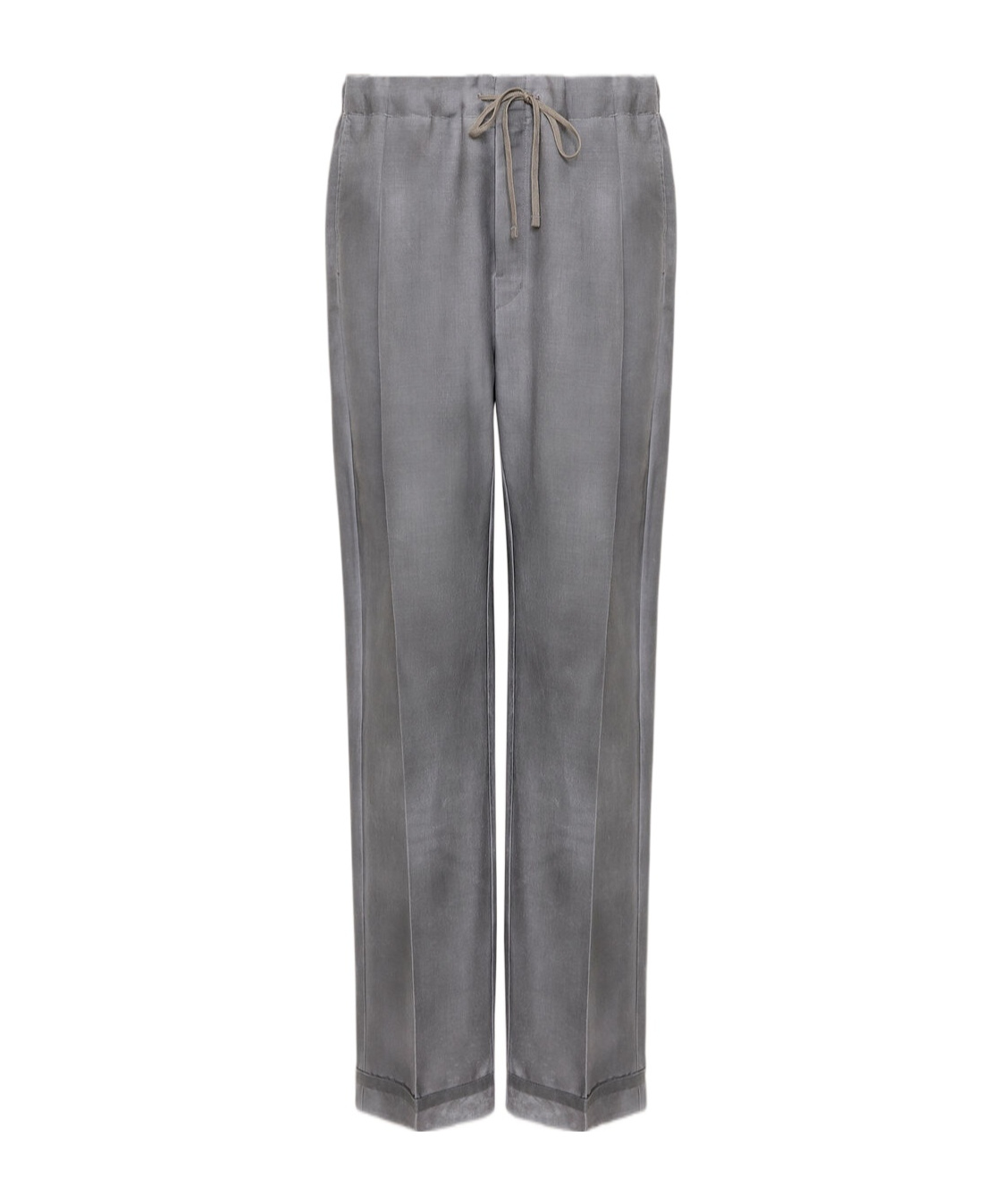 Maison Margiela Woman Grey Trousers In Gray