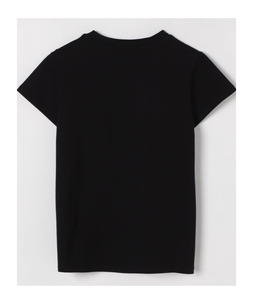Balmain Short-sleeved T-shirt In Black