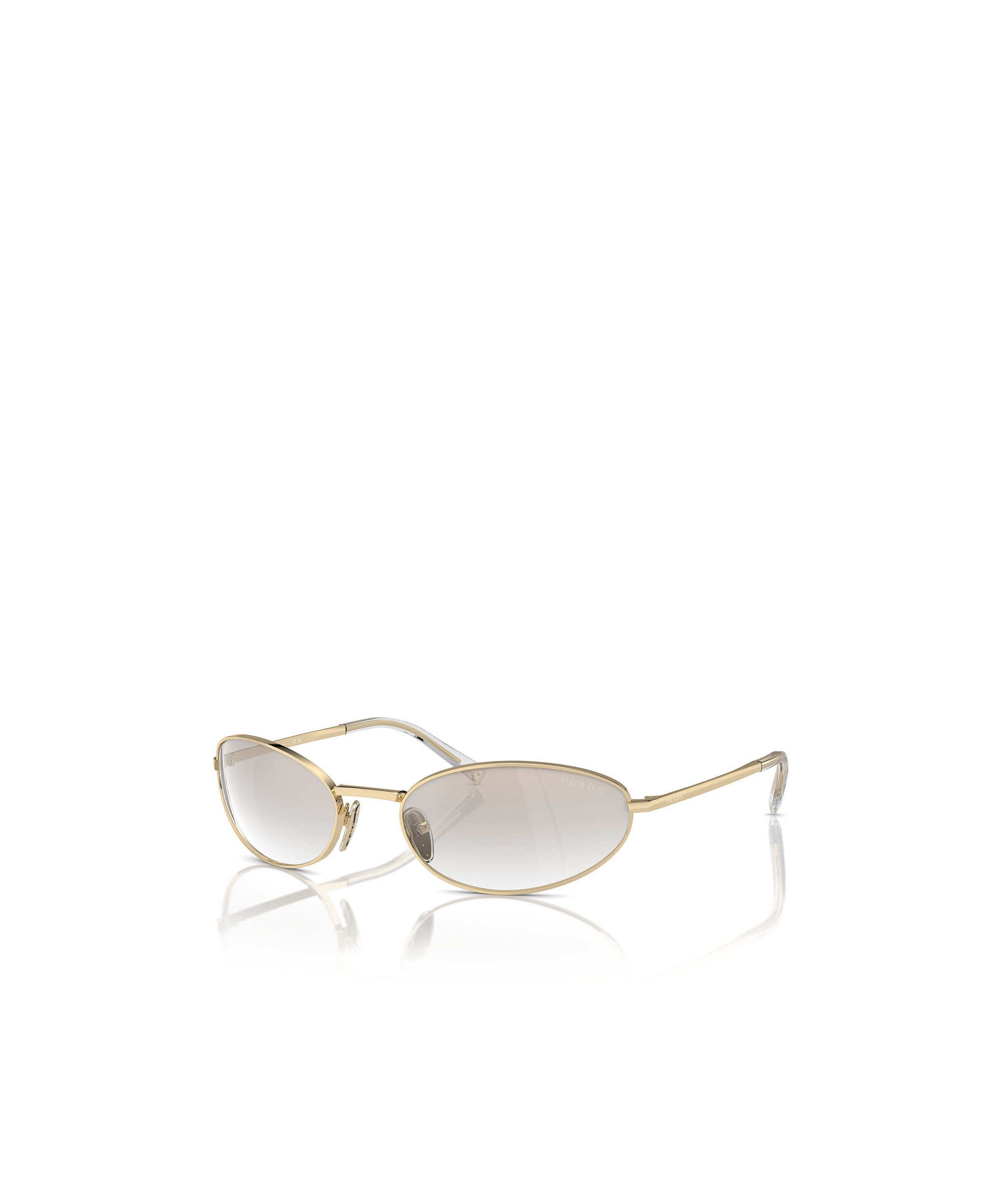 Shop Prada Eyewear Cat-eye Sunglasses In White