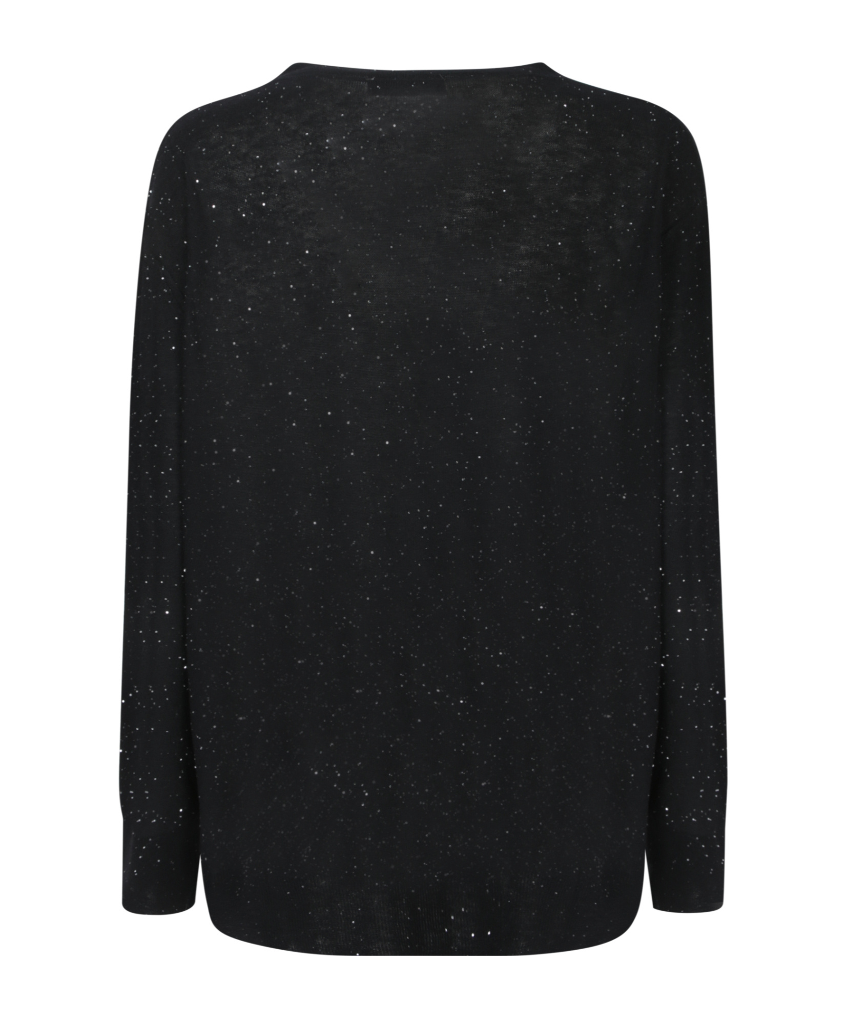 Fabiana Filippi Sequin Embellished V-neck Cardigan In Black