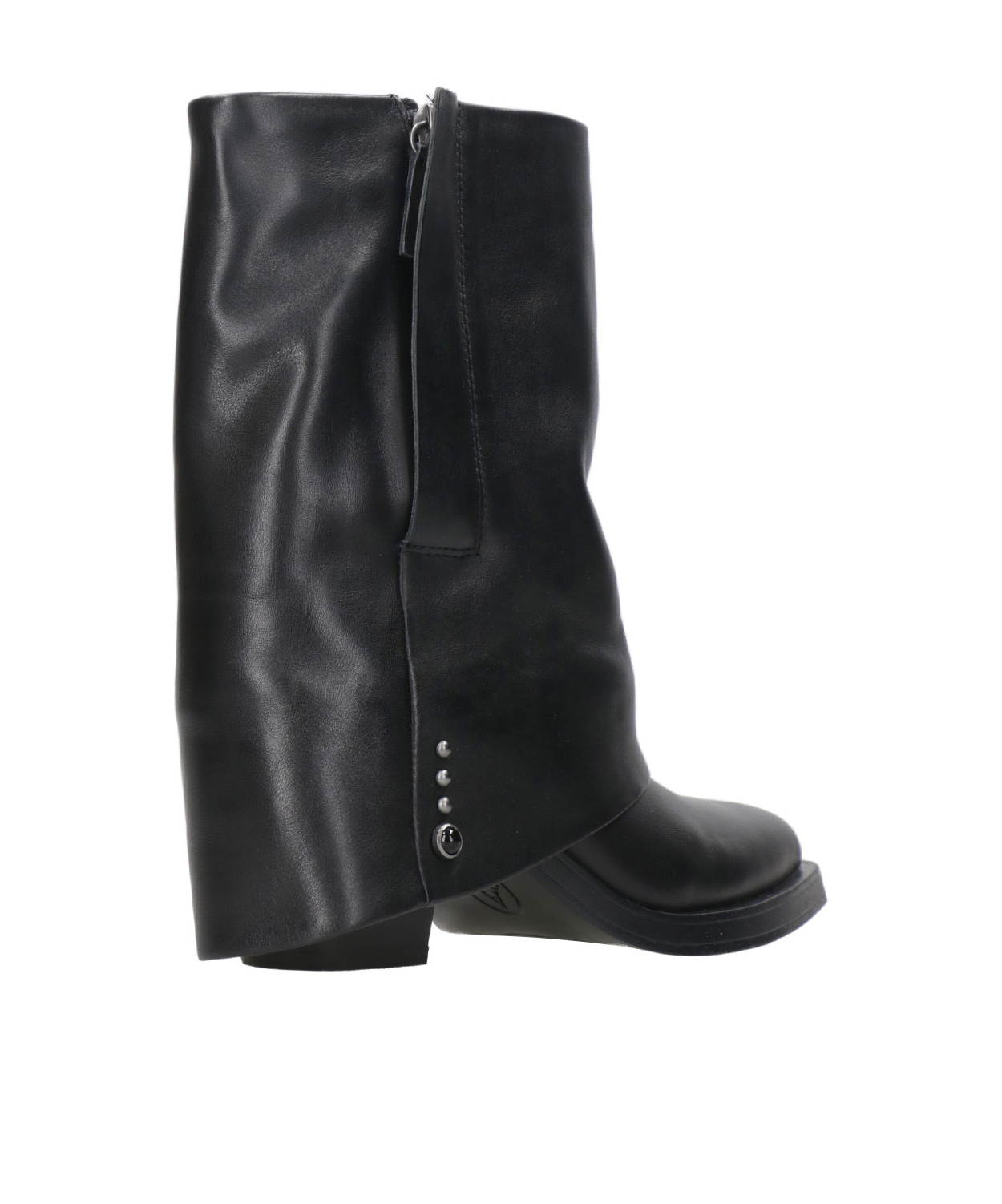Ash Round-headed Short Boots In Black