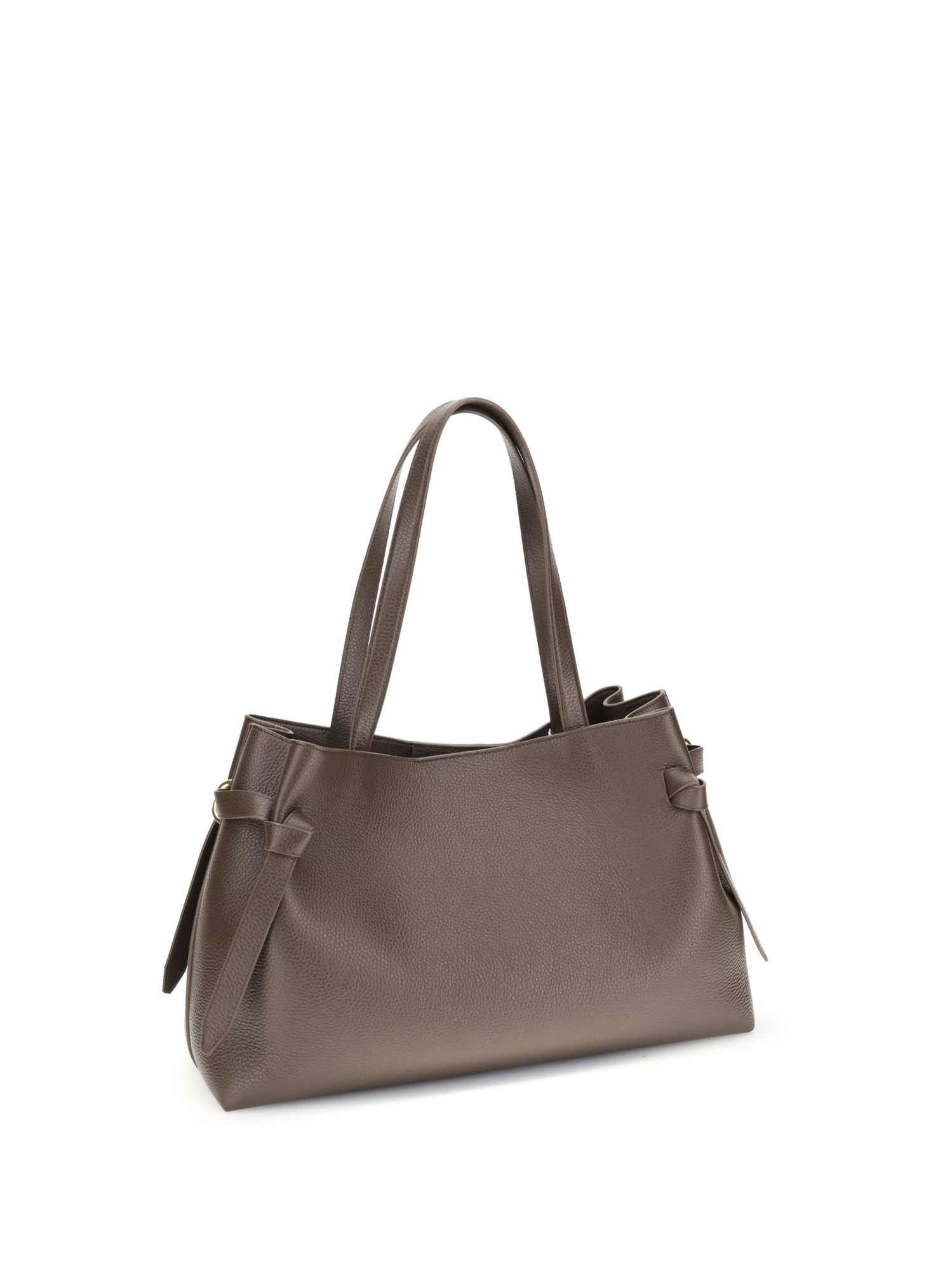 Yuzefi Large Shoulder Bag In Brown