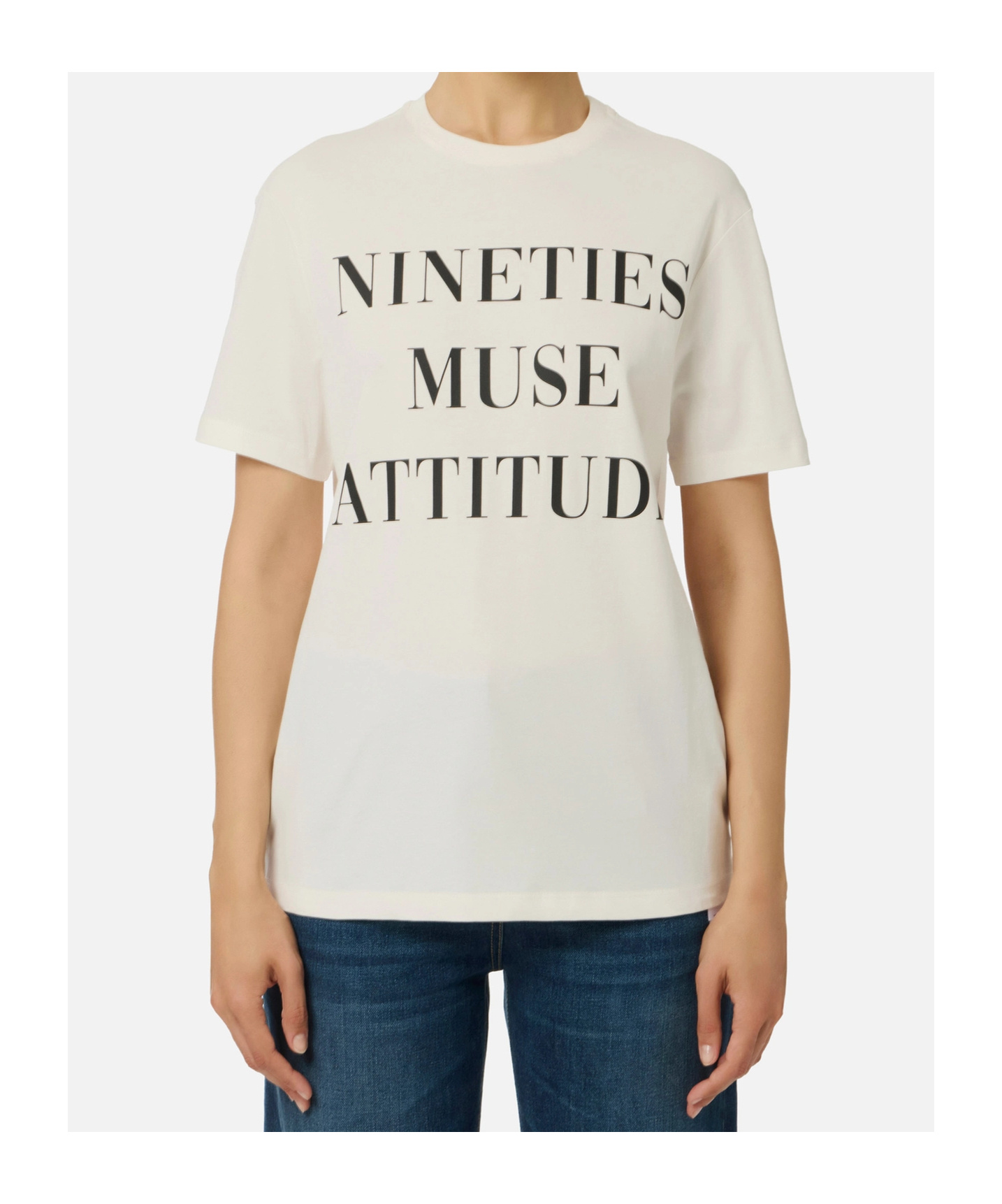 Elisabetta Franchi Womens T-shirt In Neutral