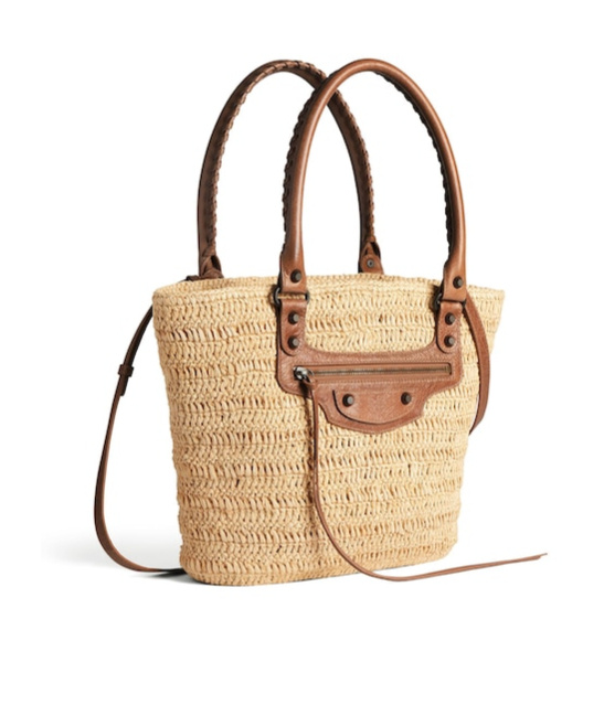 Balenciaga Small Le City Basket Tote Bag