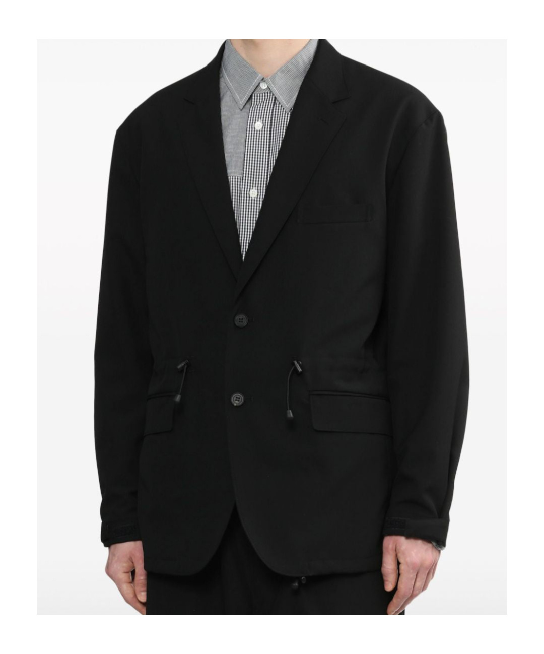 Comme Des Garçons Single-breasted Blazer In Black