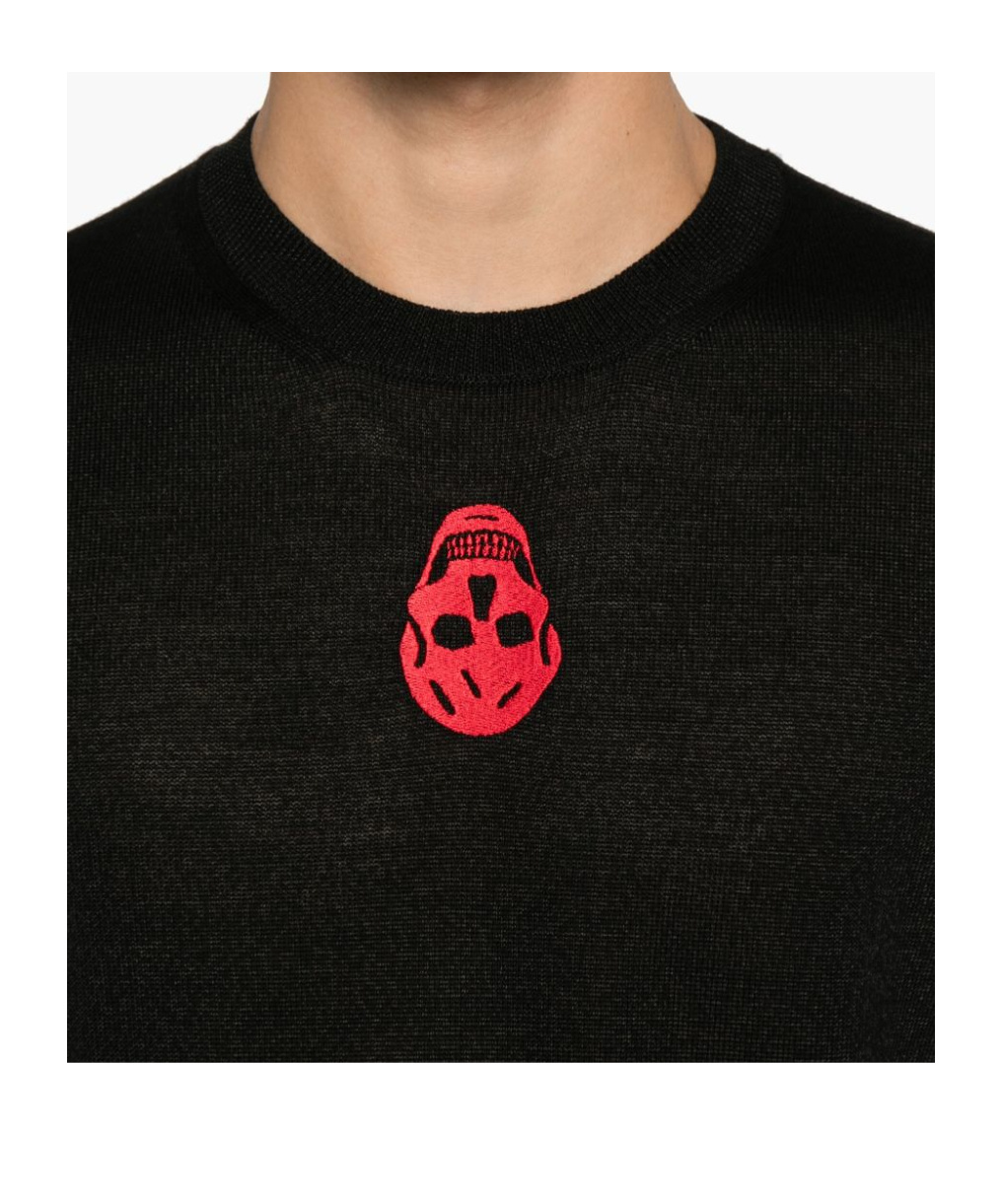 Alexander Mcqueen Sweaters In Black