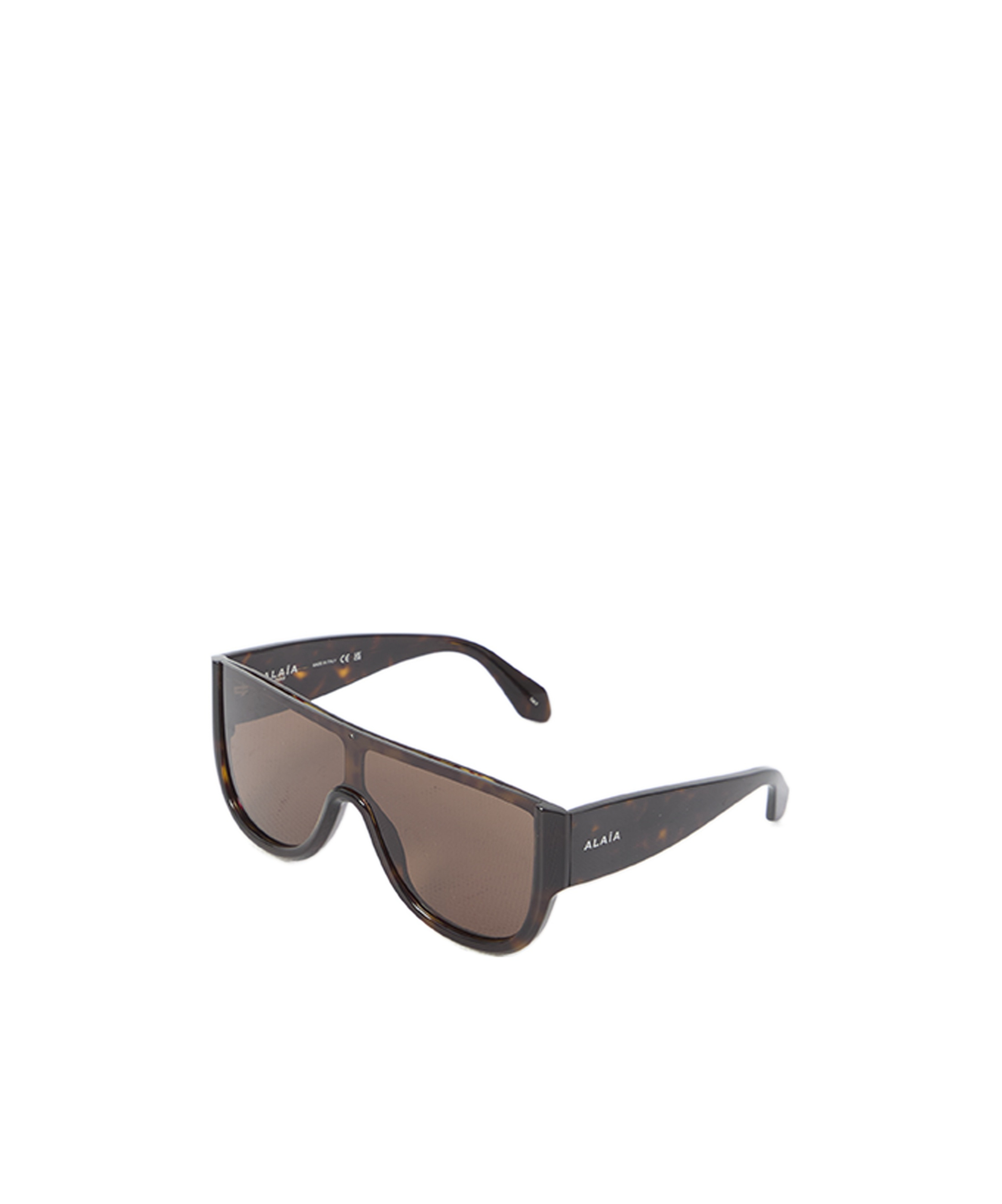Alaïa Havana Style Square Sunglasses In Black