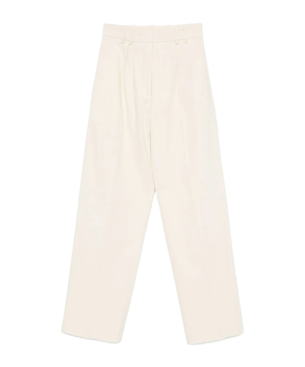Rosso 35 Pleated Trousers In Neutral
