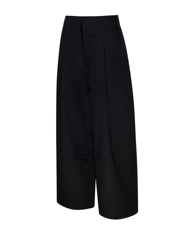 Shop Studio Nicholson Dordoni Trousers In Black