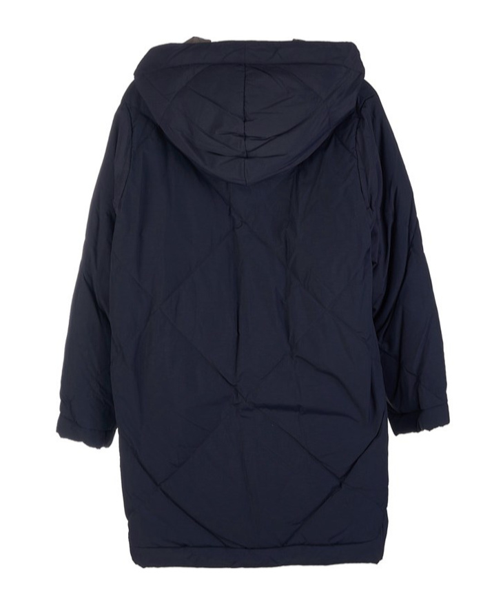 Weekend Max Mara Long-sleeved Double-sided Cotton Suit In Black