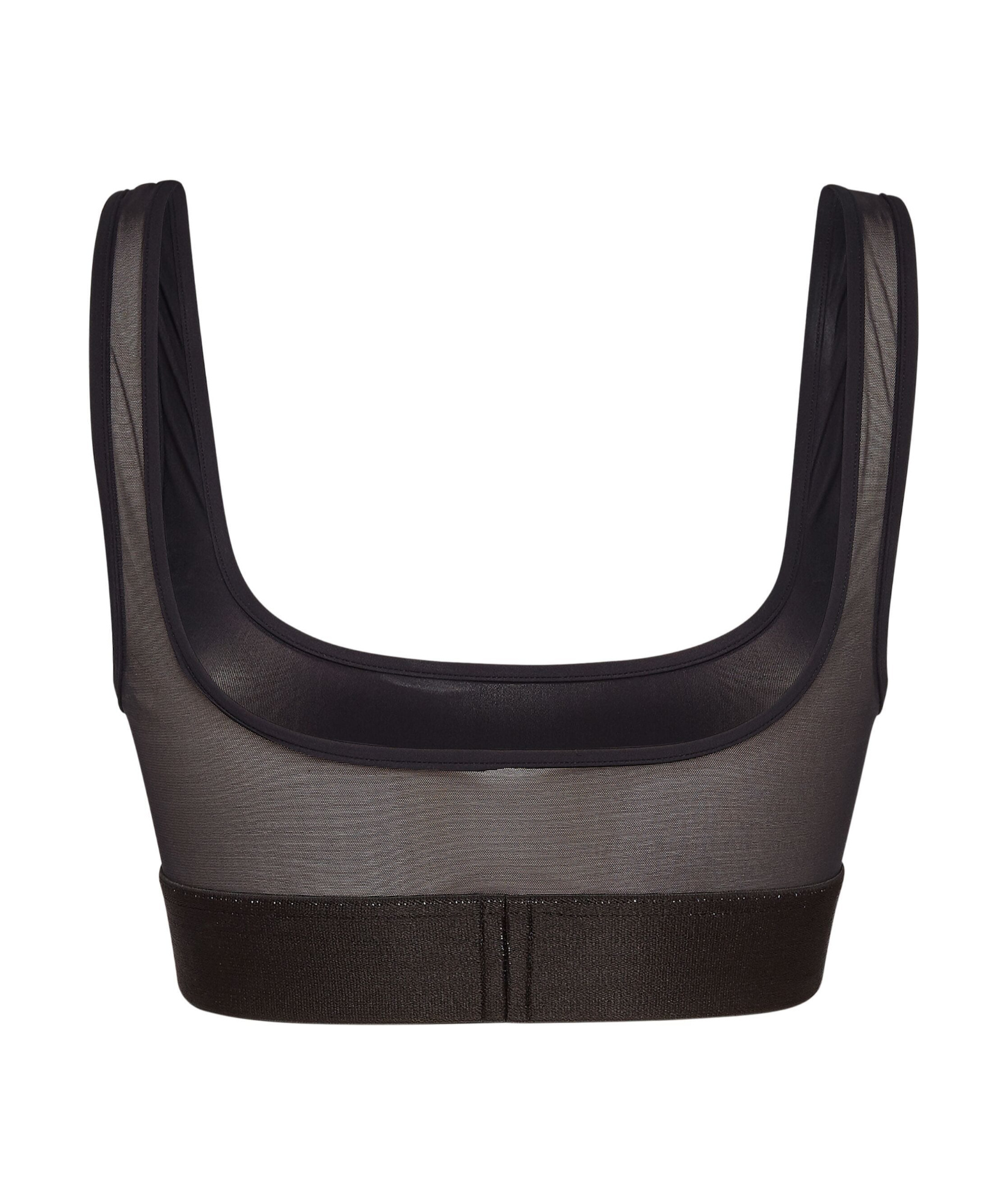 Dsquared2 Icon Motif Bandeau Bra In Black