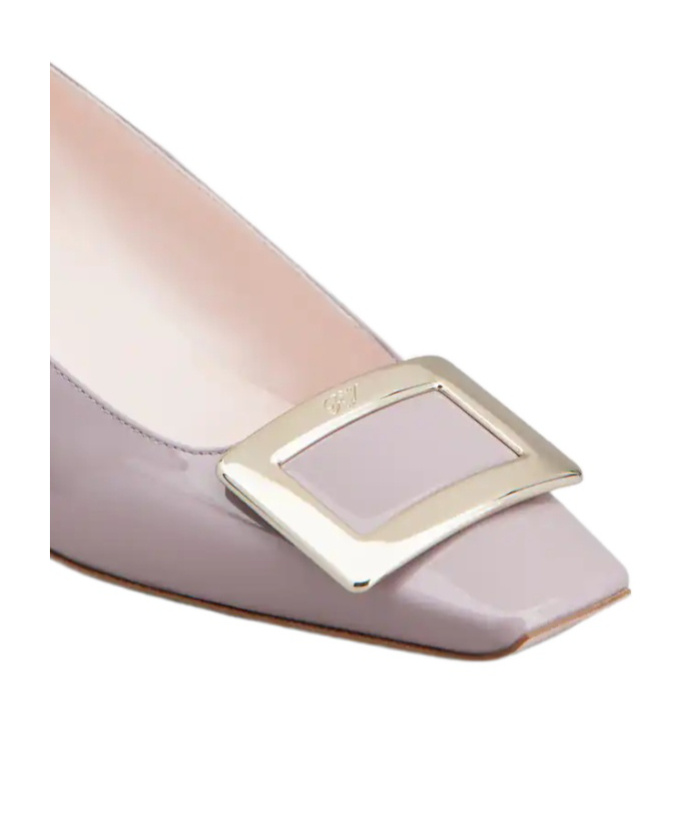 ROGER VIVIER BELLE VIVIER PUMPS IN PATENT LEATHER 