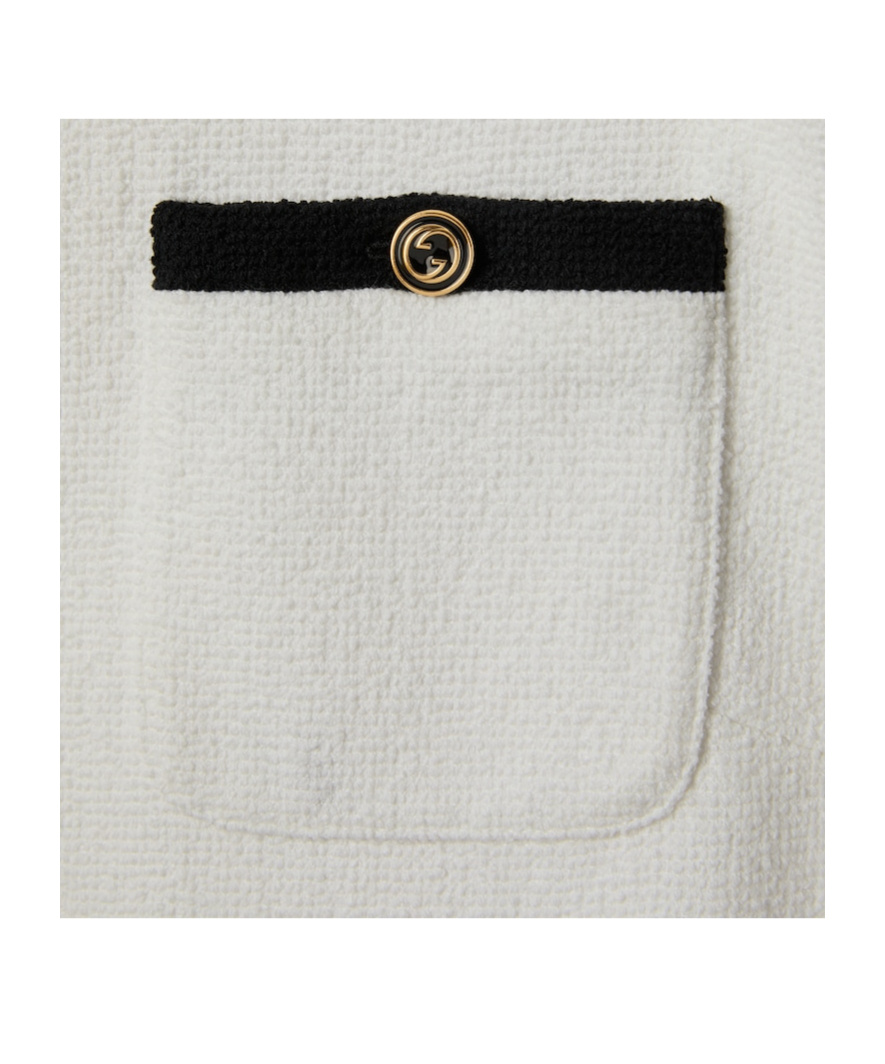 Gucci Sleeveless Jumpsuit In White