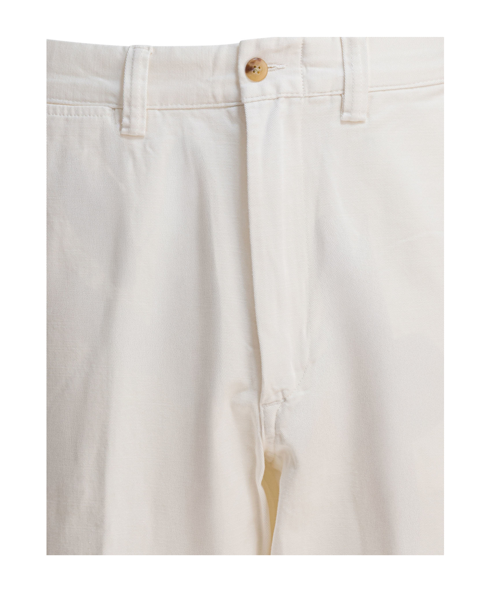 Polo Ralph Lauren Pleated Wide-leg Trousers In White
