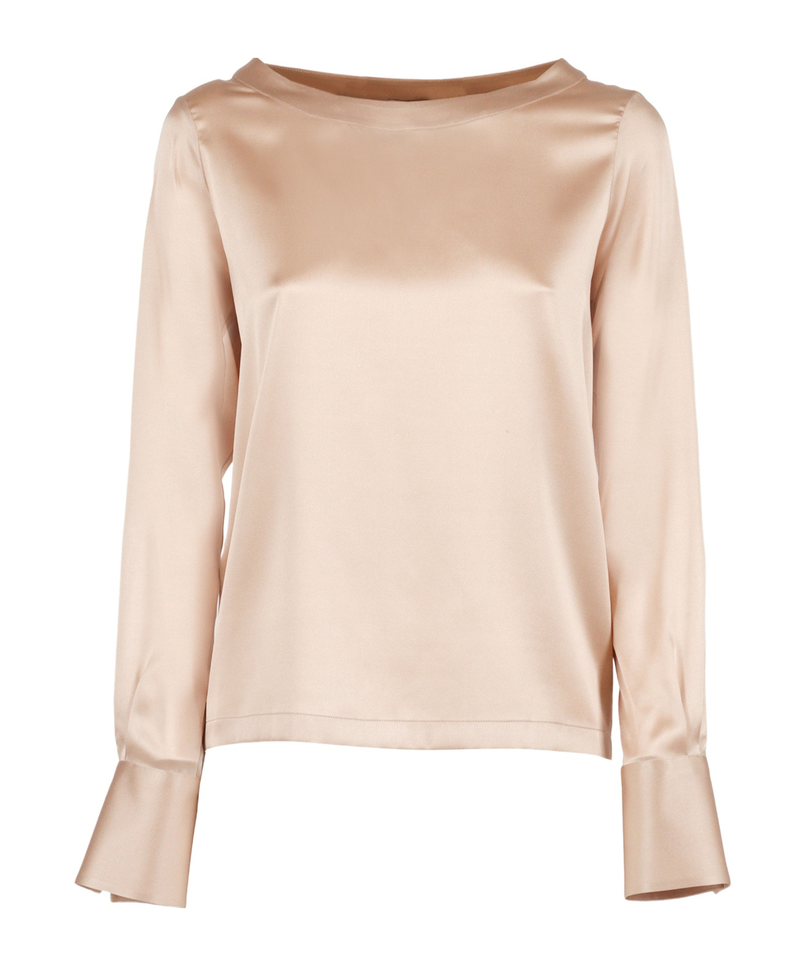 Mazzarelli Button-sleeve Mask Shirt In Neutral