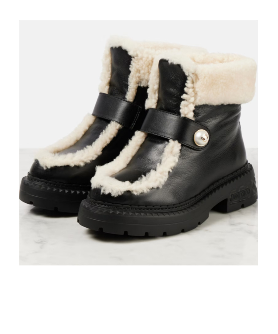 JIMMY CHOO JIMMY CHOO SHEA FLAT ANKLE BOOTS