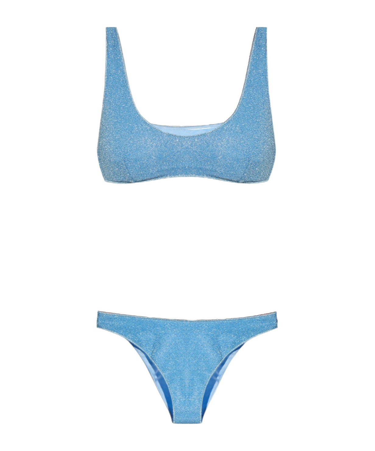 Oseree Wide Strap Two Piece Swimsuit