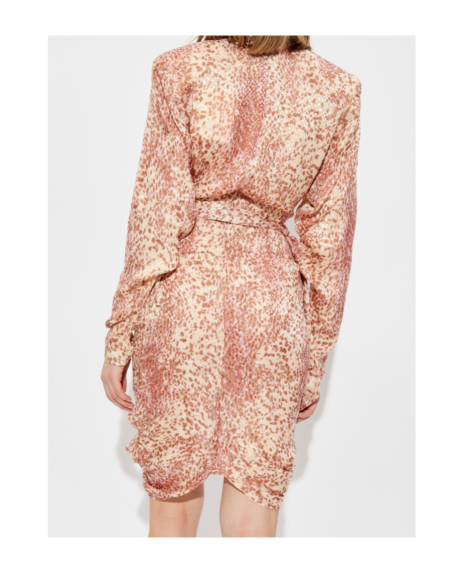 Isabel Marant Cleora Mini Dress In Nude