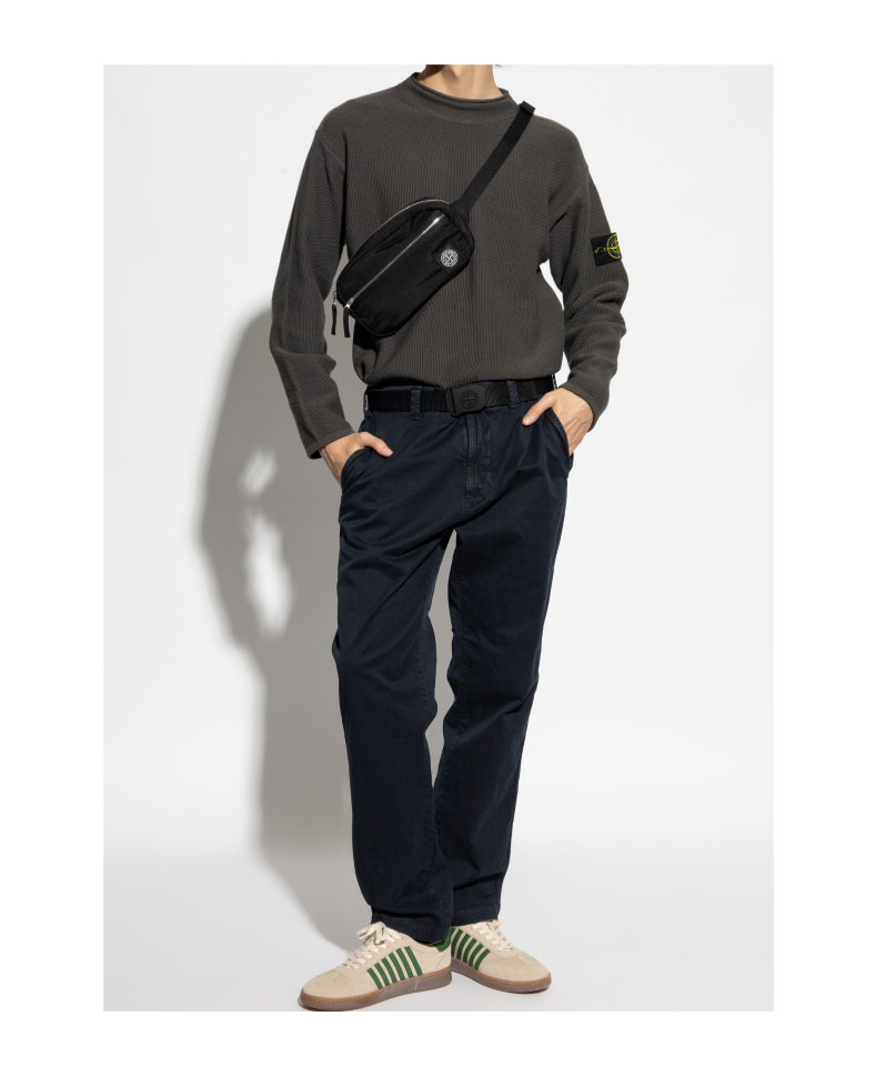 Stone Island Compass-badge Knitted Sweater