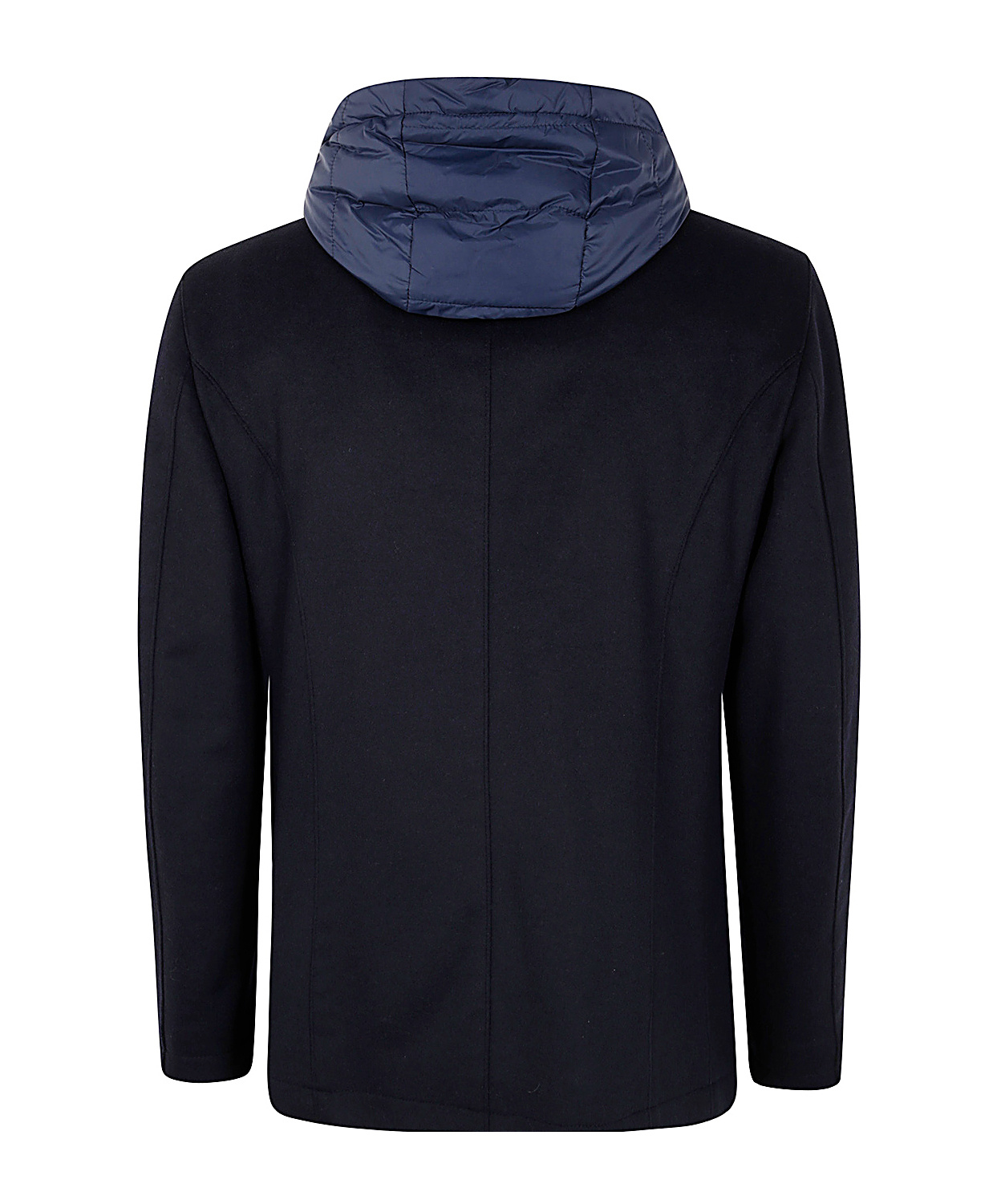 Kired Long-sleeved Padded Casual Jacket In Black